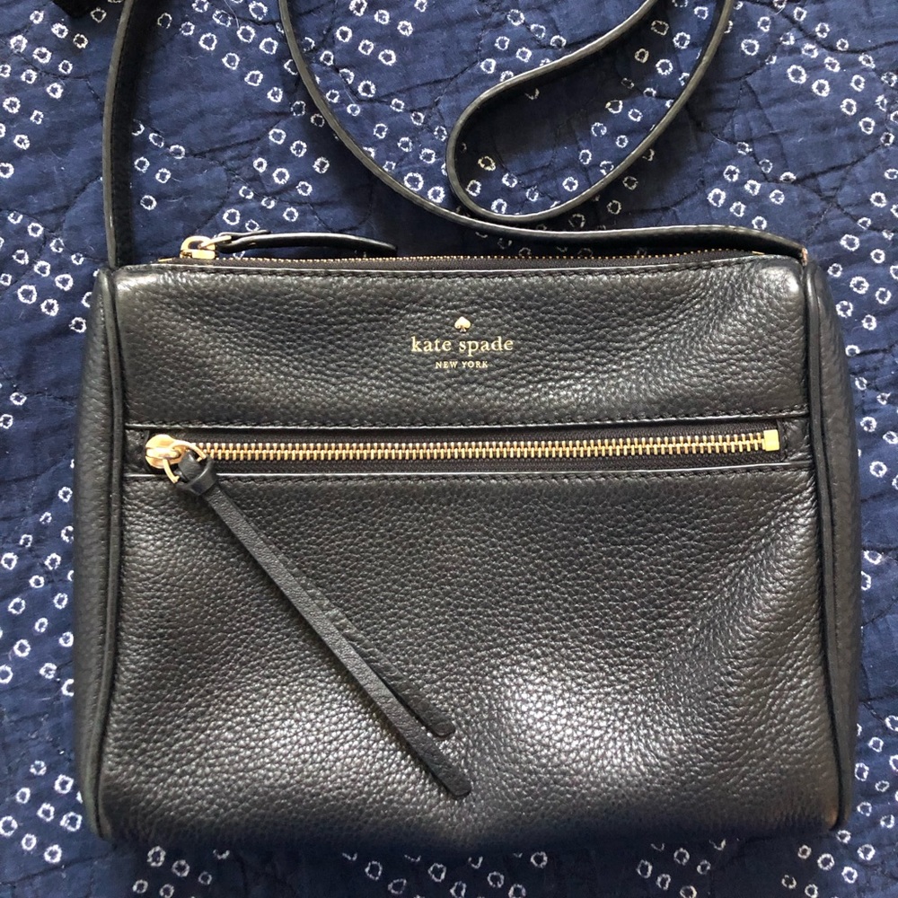 kate spade Cayli crossbody! BlackLeather-authentic